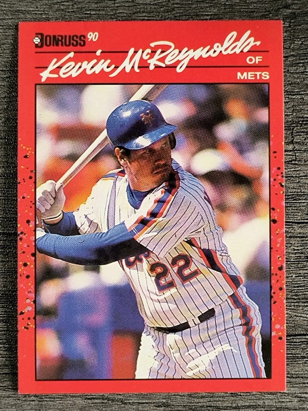 1990 Donruss #218 Kevin McReynolds