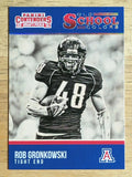 2016 Panini Contenders Draft Picks Old School Colors #22 Rob Gronkowski