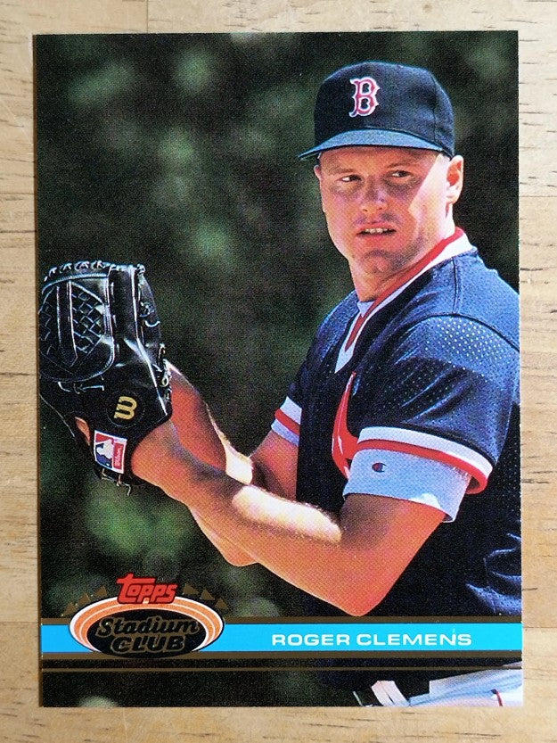 1991 Stadium Club #309 Roger Clemens