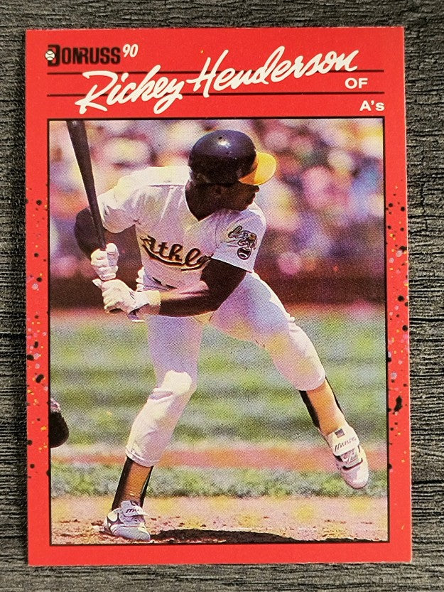 1990 Donruss #304 Rickey Henderson