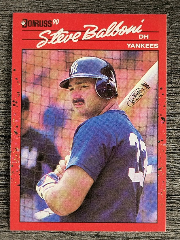 1990 Donruss #315 Steve Balboni
