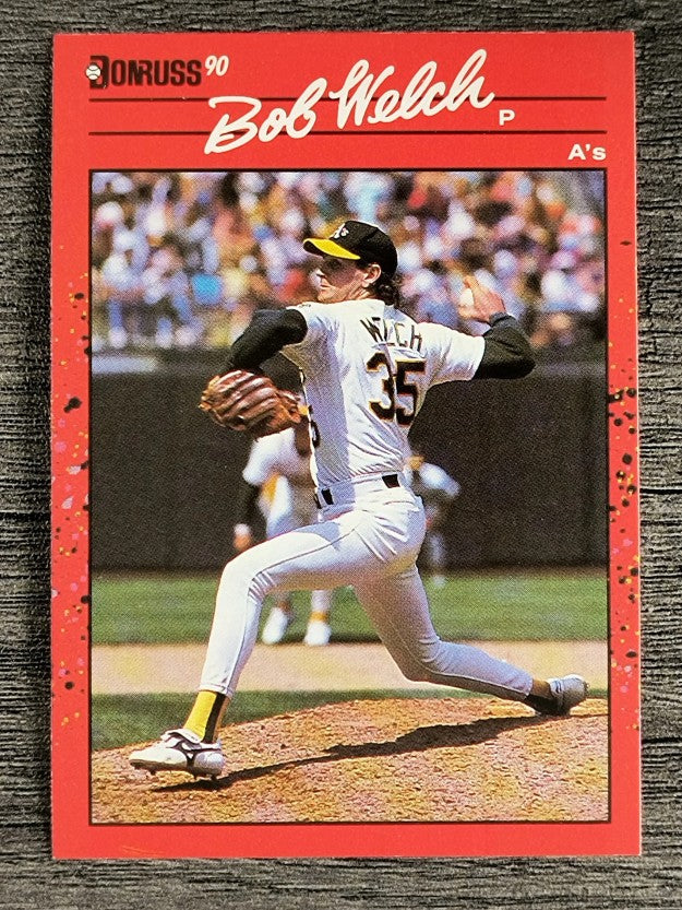 1990 Donruss #332 Bob Welch
