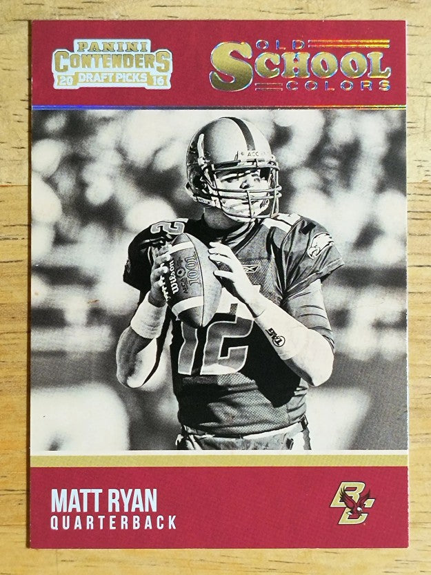 2016 Panini Contenders Draft Picks Old School Colors #16 Matt Ryan