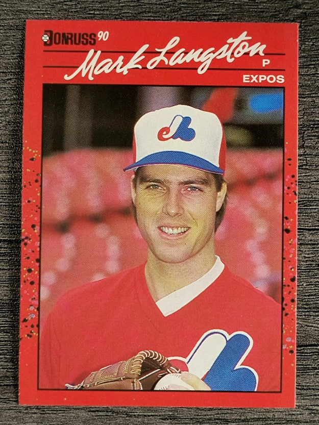 1990 Donruss #338 Mark Langston