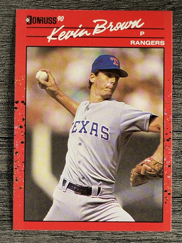 1990 Donruss #343 Kevin Brown