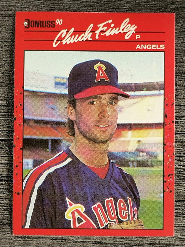 1990 Donruss #344 Chuck Finley