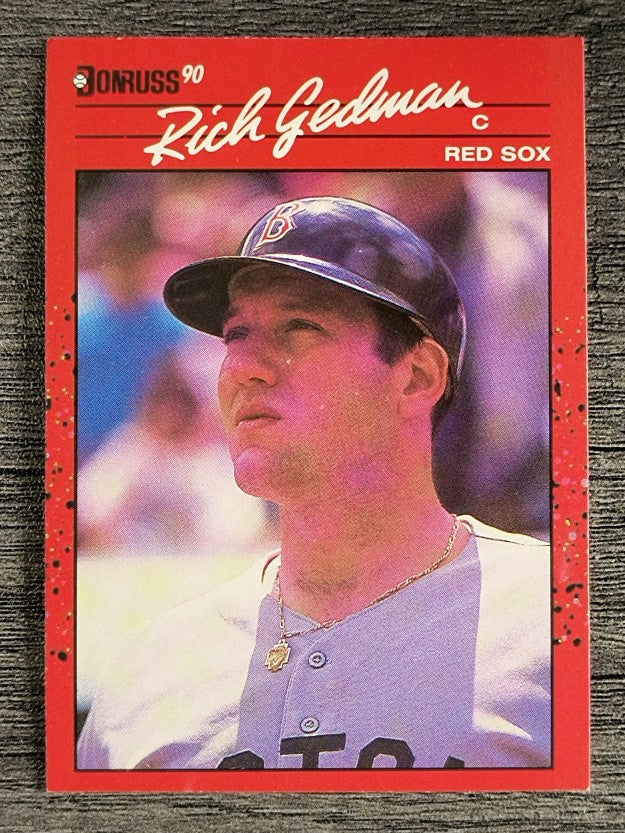 1990 Donruss #346 Rich Gedman