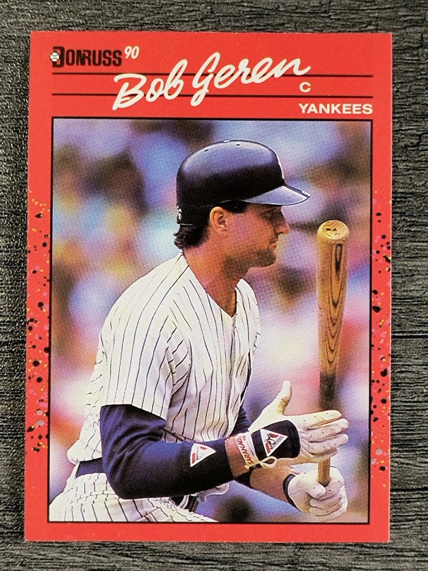 1990 Donruss #395 Bob Geren