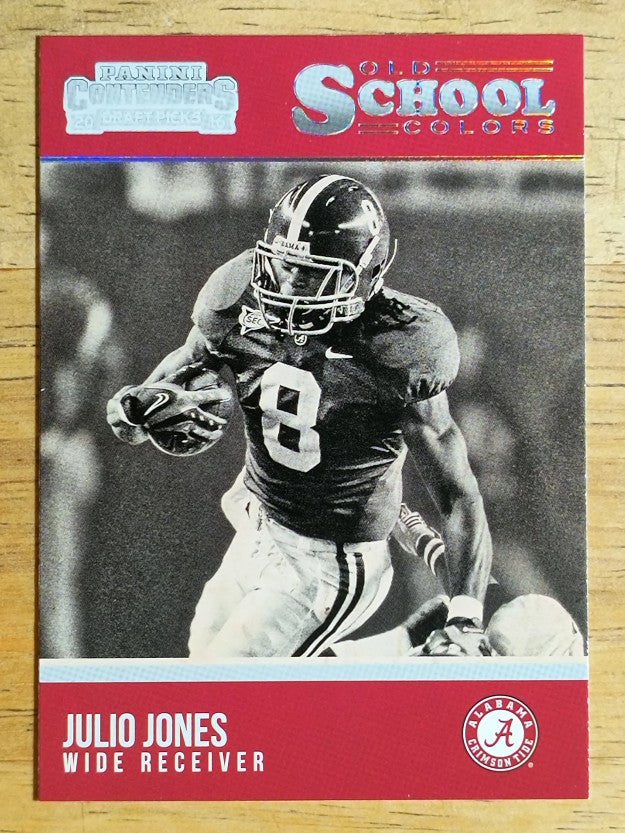 2016 Panini Contenders Draft Picks Old School Colors #13 Julio Jones