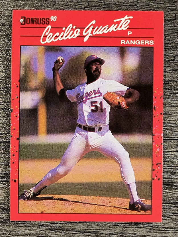 1990 Donruss #403 Cecilio Guante