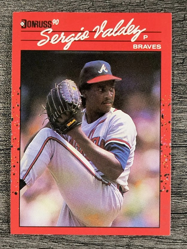 1990 Donruss #405B Sergio Valdez COR RC