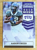 2016 Panini Contenders Draft Picks Rush Week #5 Aaron Green