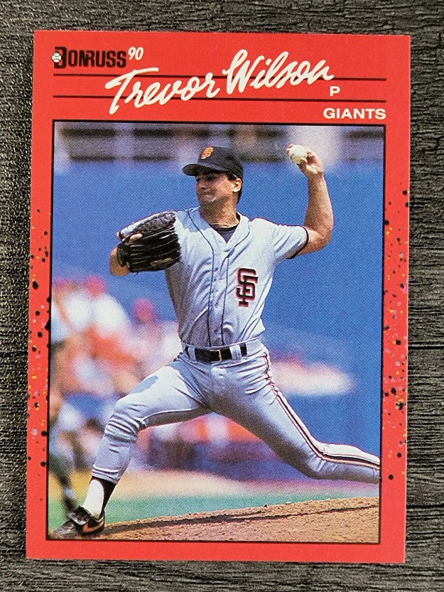 1990 Donruss #414 Trevor Wilson