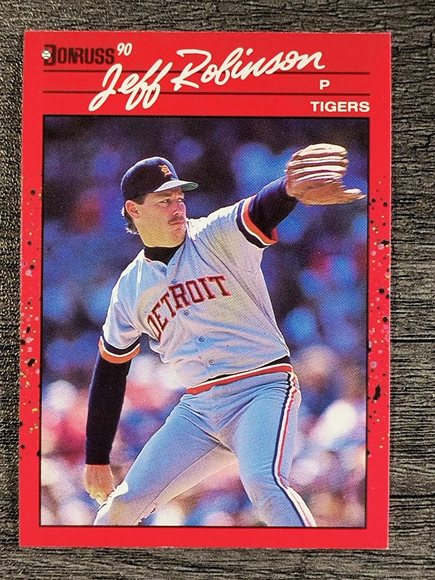 1990 Donruss #417 Jeff M. Robinson