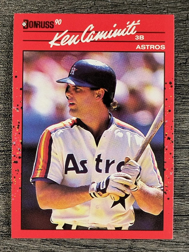 1990 Donruss #424 Ken Caminiti