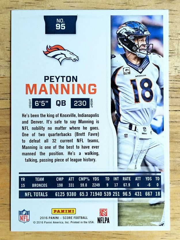 2016 Score #95 Peyton Manning