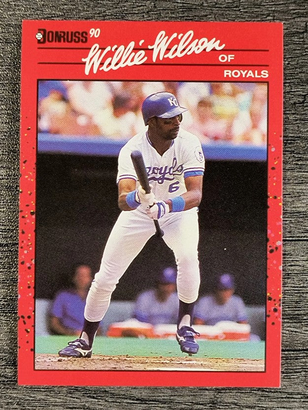 1990 Donruss #440 Willie Wilson