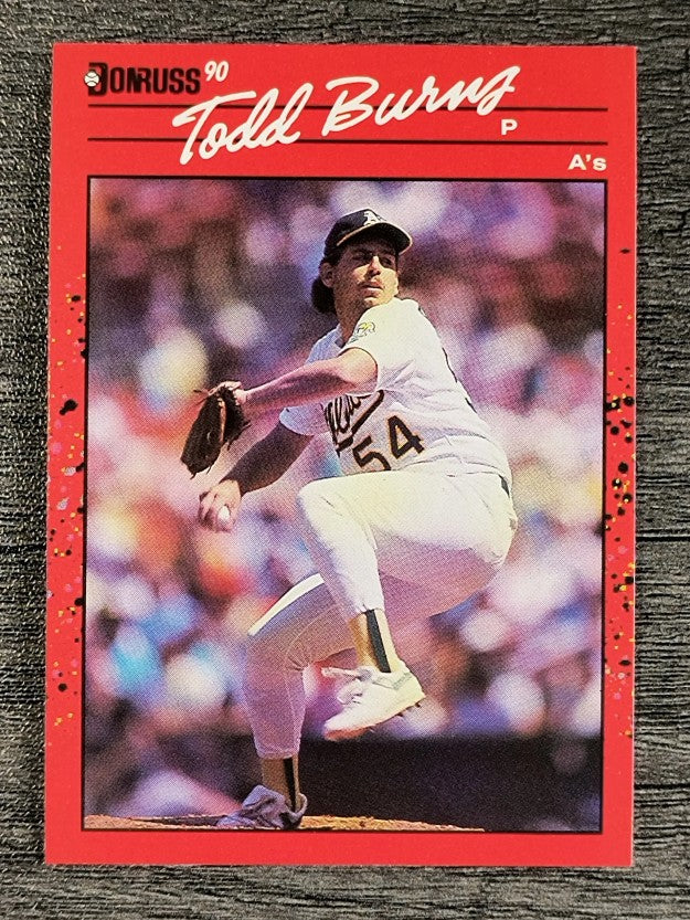 1990 Donruss #446 Todd Burns