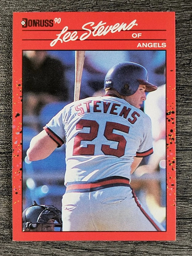 1990 Donruss #449 Lee Stevens