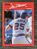 1990 Donruss #449 Lee Stevens