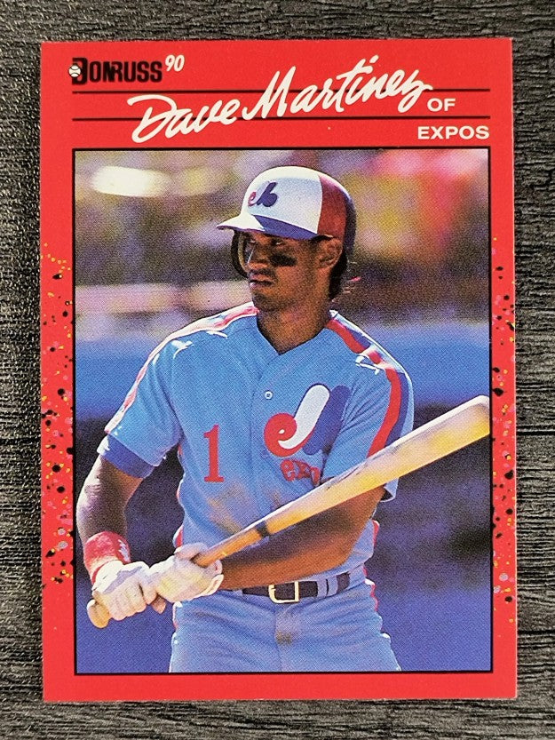 1990 Donruss #452 Dave Martinez