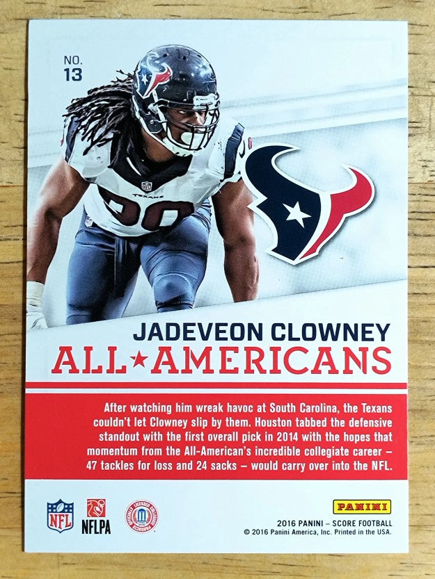 2016 Score All Americans #13 Jadeveon Clowney