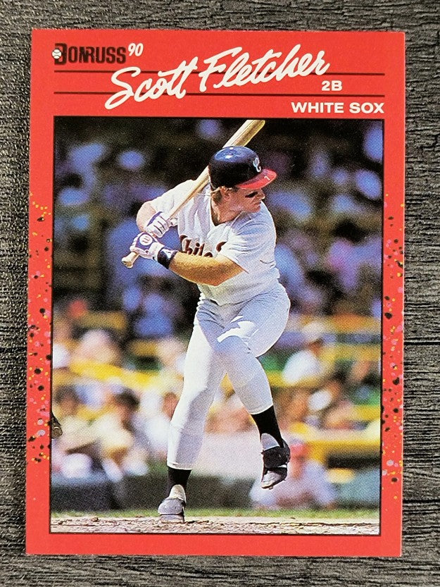 1990 Donruss #455 Scott Fletcher