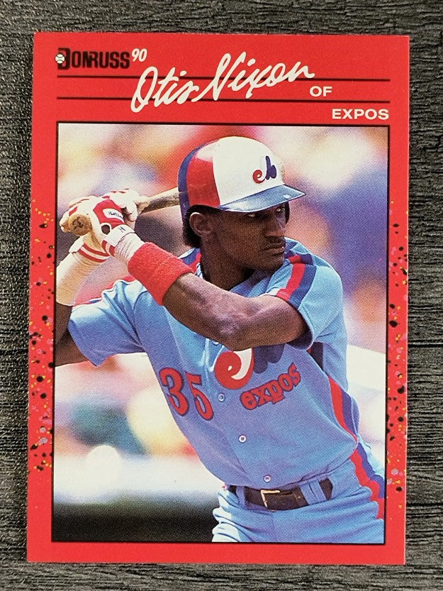 1990 Donruss #456 Otis Nixon