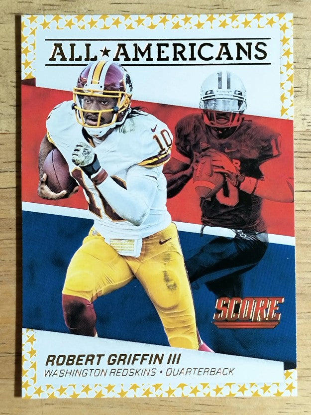 2016 Score All Americans Gold #17 Robert Griffin III