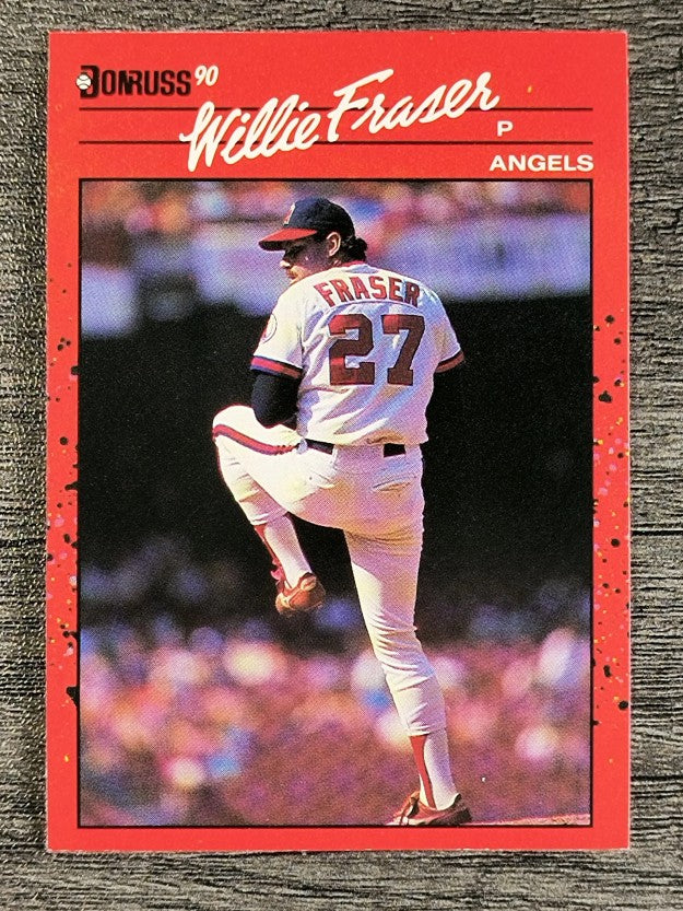1990 Donruss #587 Willie Fraser DP