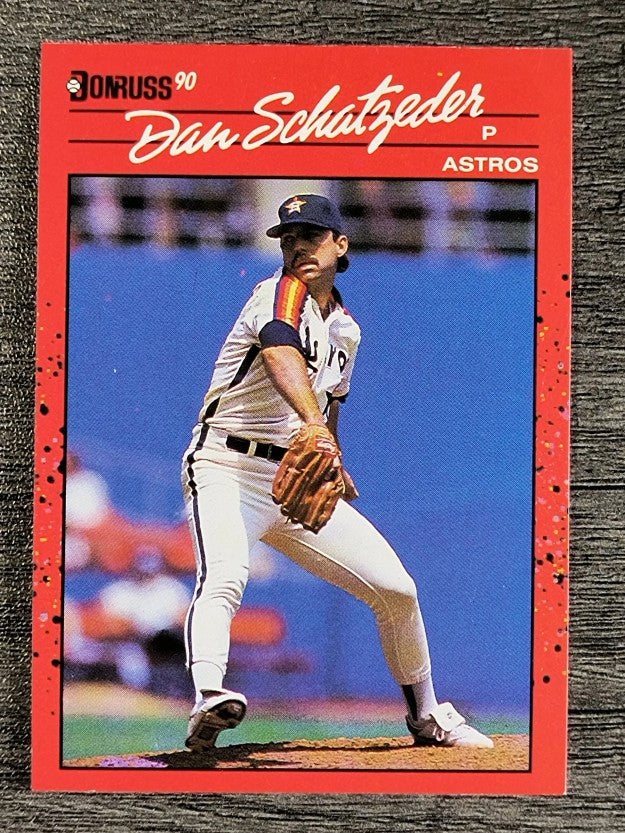 1990 Donruss #594 Dan Schatzeder