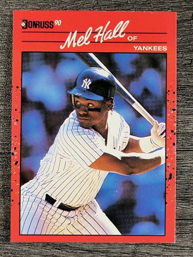 1990 Donruss #598 Mel Hall