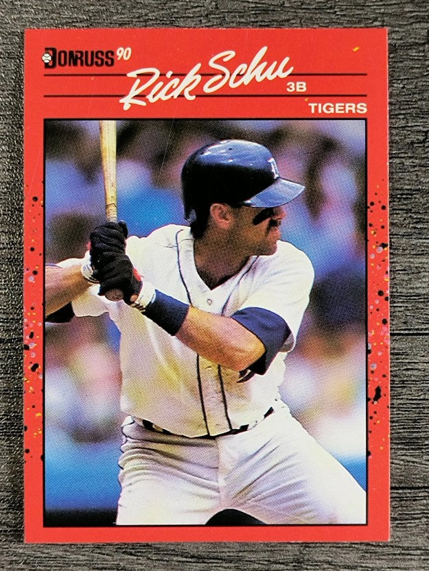 1990 Donruss #599 Rick Schu