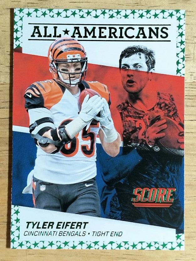 2016 Score All Americans Green #14 Tyler Eifert