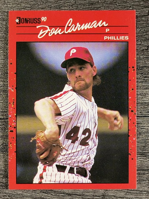1990 Donruss #604 Don Carman DP