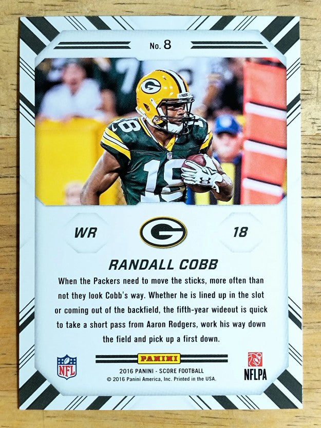 2016 Score Chain Reaction #8 Randall Cobb