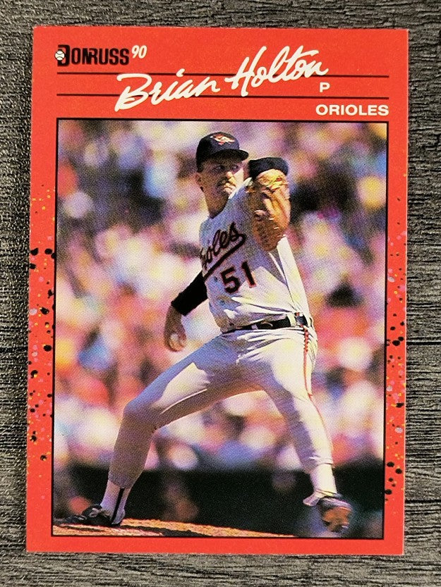 1990 Donruss #635 Brian Holton