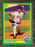 1990 Score #18 Sid Fernandez