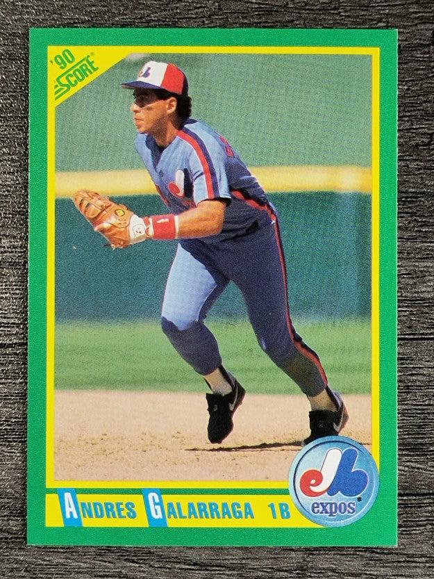 1990 Score #25 Andres Galarraga