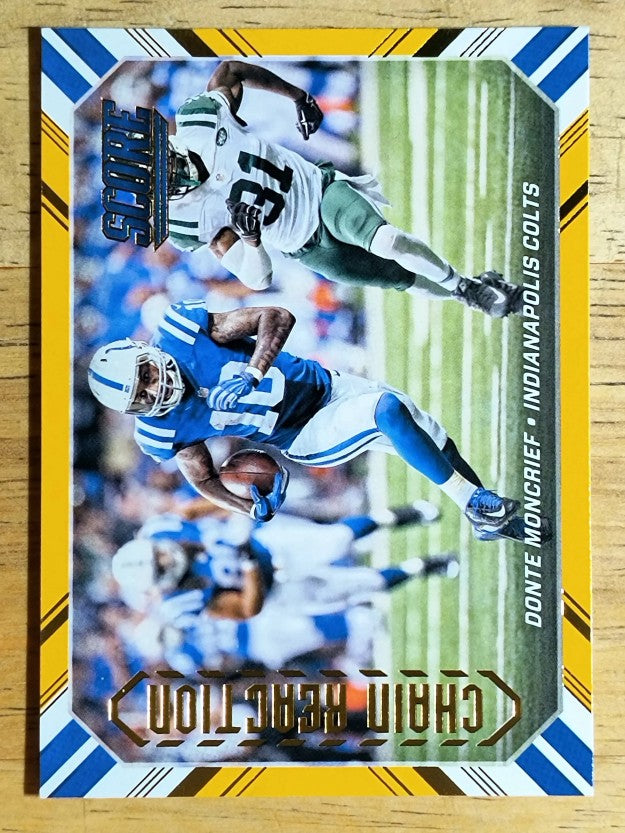 2016 Score Chain Reaction Gold #10 Donte Moncrief