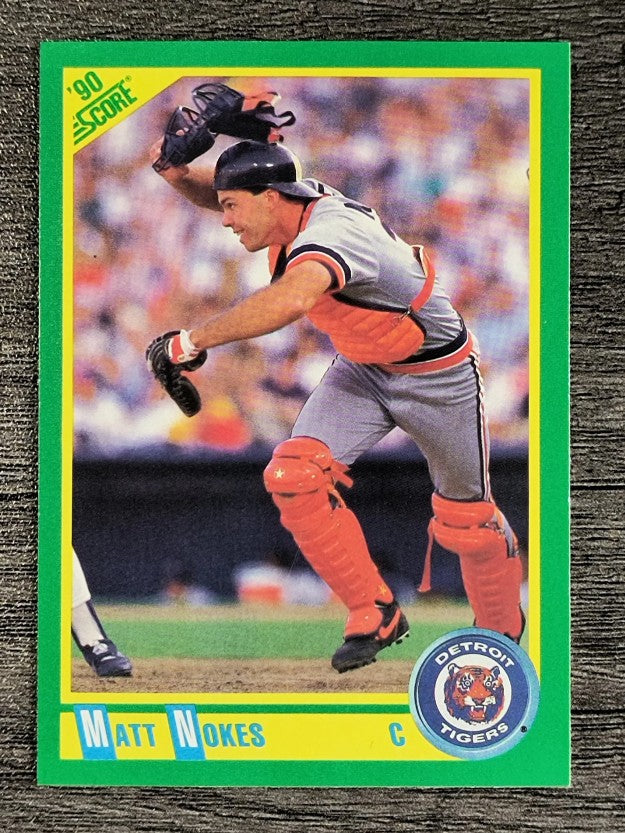 1990 Score #55 Matt Nokes