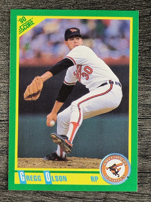 1990 Score #63 Gregg Olson