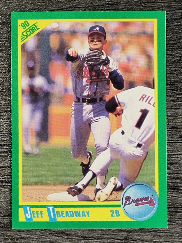 1990 Score #95 Jeff Treadway