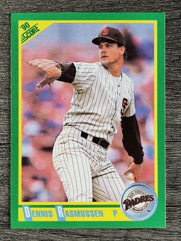 1990 Score #129 Dennis Rasmussen