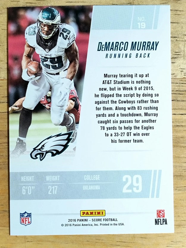 2016 Score Franchise Gold #19 DeMarco Murray