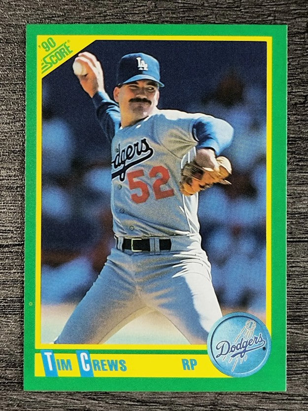 1990 Score #164 Tim Crews