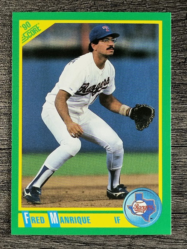 1990 Score #166 Fred Manrique