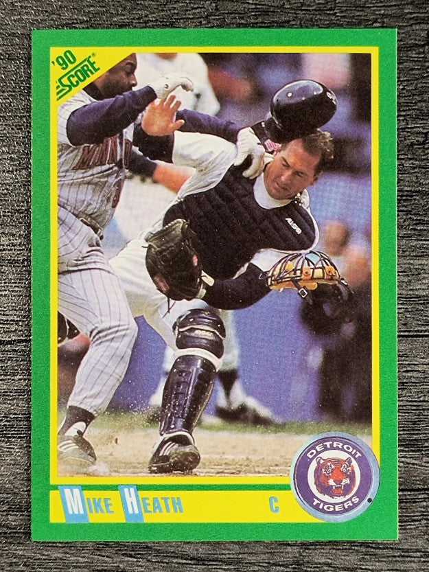 1990 Score #172 Mike Heath