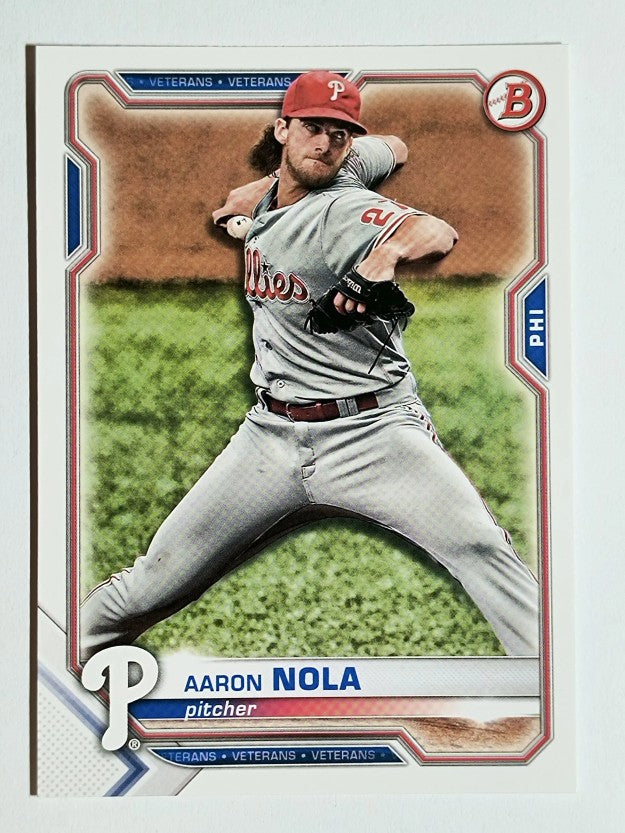 2021 Bowman #40 Aaron Nola