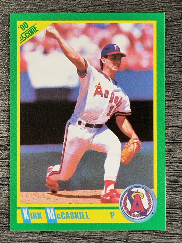 1990 Score #217 Kirk McCaskill